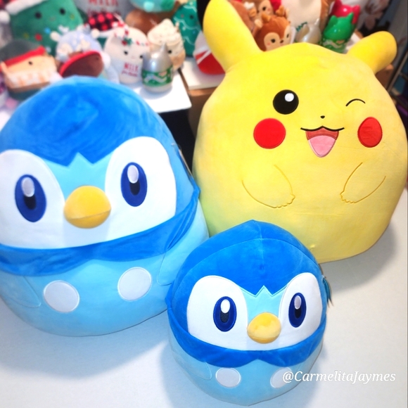 PIPLUP 🐧 20" Pokémon X Original Squishmallow by Kelly Toy ☆》NWT《☆ - Picture 2 of 8